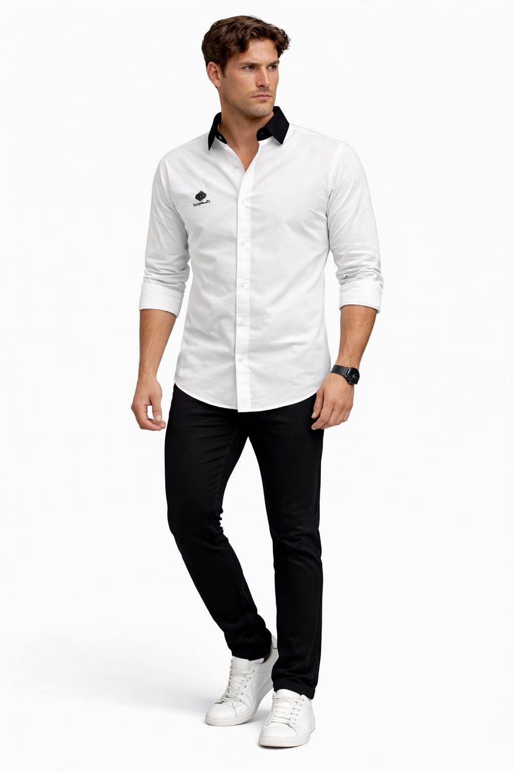 CHANGE COLLAR SHIRT - White