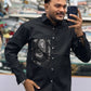 Men’s Black Paisley Pocket Shirt – Stylish Printed Casual Shirt for Men