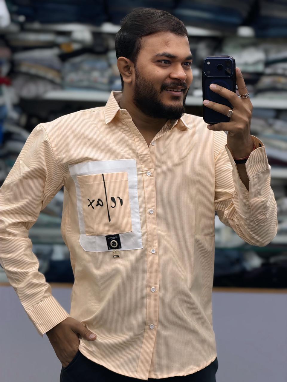 RELAX LINING SHIRT - YELLOW