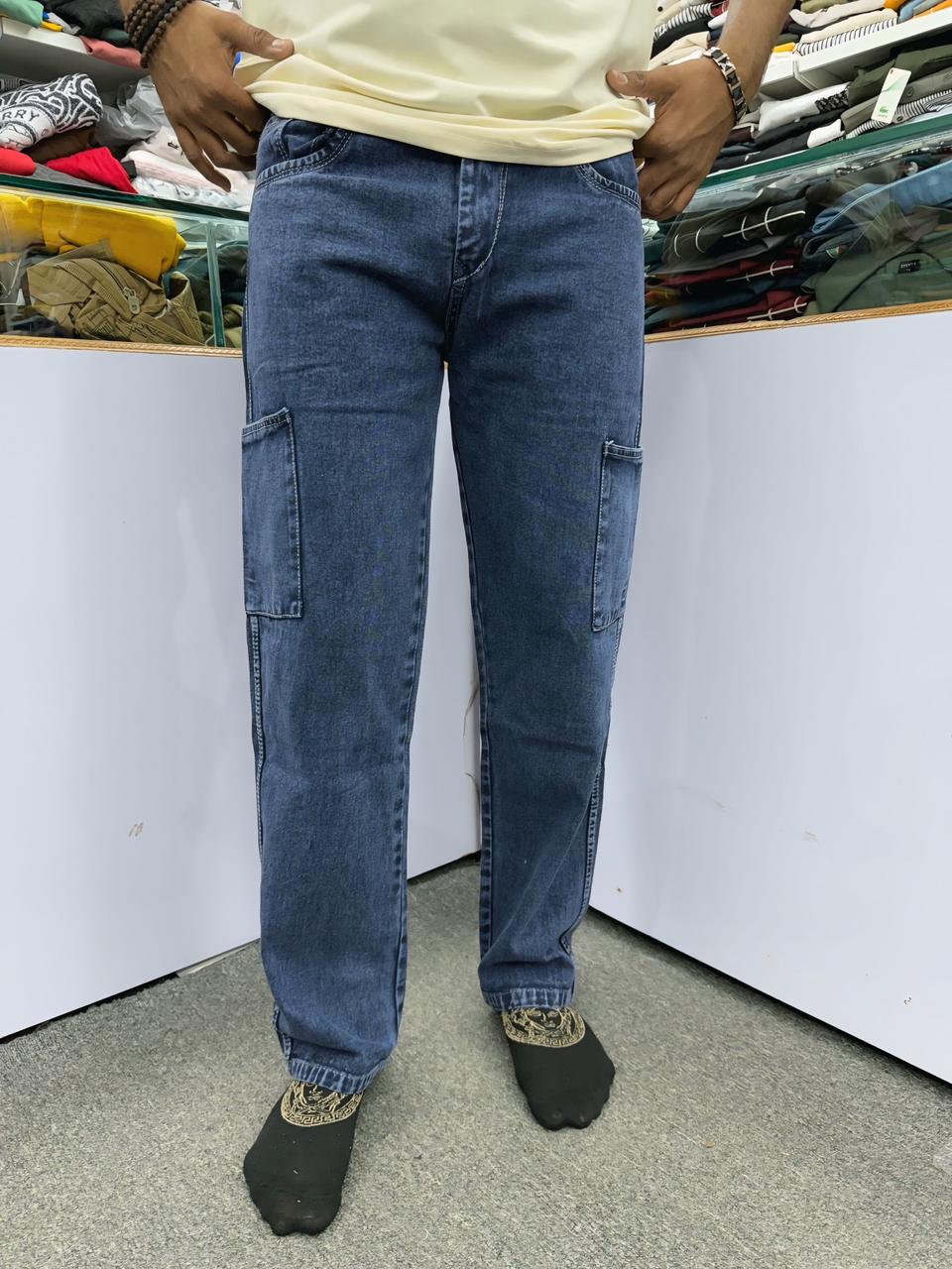 PREMIUM STRAIGHT-FIT CARGO - DARK BLUE