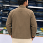 Men's Striped Cotton Kurta Style Shirt – Stylish Casual Ethnic Wear for Men