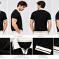 Noir Edge Contrast Trim Textured Polo T-Shirt for Men