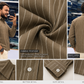 Men's Striped Cotton Kurta Style Shirt – Stylish Casual Ethnic Wear for Men