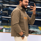 Men's Striped Cotton Kurta Style Shirt – Stylish Casual Ethnic Wear for Men