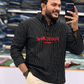 Men's Black Striped Kurta Shirt – Stylish Full Sleeve Ethnic Casual Wear