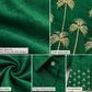 Men’s Emerald Green Palm Embroidered Kurta Shirt | Premium Festive Ethnic Wear