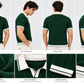Evergreen Luxe Contrast Polo T-Shirt for Men